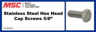 Stainless Steel Hex Head Cap Screws 5/8”