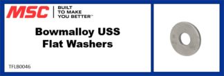Bowmalloy USS Flat Washers