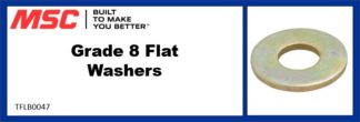 Grade 8 Flat Washers