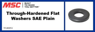 Through-Hardened FlatWashers SAE Plain
