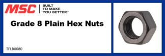 Grade 8 Plain  Hex Nuts