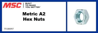 Metric A2 Hex Nuts