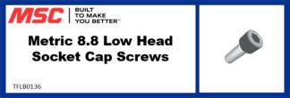 Metric 8.8 Low Head Socket Cap Screws