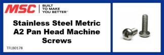 Stainless Steel Metric A2 Pan Head Machine Screws
