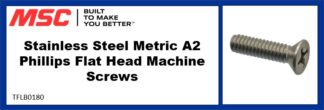 Stainless Steel Metric A2 Phillips Flat Head Machine Screws