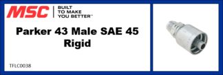 Parker 43 Male SAE 45 Rigid