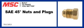 SAE 45° Nuts and Plugs