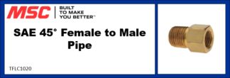 SAE 45° Female to Male Pipe