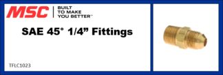 SAE 45° 1/4” Fittings