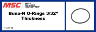 Buna-N O-Rings 3/32” Thickness