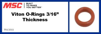 Viton O-Rings 3/16” Thickness
