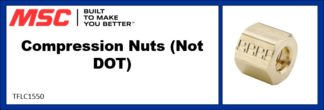 Compression Nuts (Not DOT)
