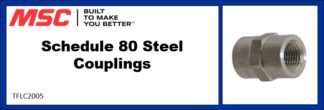 Schedule 80 Steel       Couplings