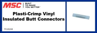 Plasti-Crimp Vinyl Insulated Butt Connectors