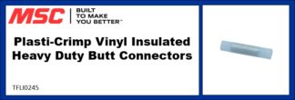 Plasti-Crimp Vinyl Insulated Heavy Duty Butt Connectors