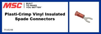 Plasti-Crimp Vinyl Insulated Spade Connectors