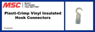 Plasti-Crimp Vinyl Insulated Hook Connectors