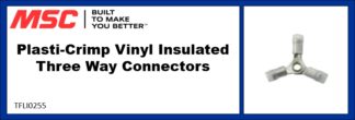 Plasti-Crimp Vinyl Insulated Three Way Connectors