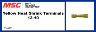Yellow Heat Shrink Terminals 12-10
