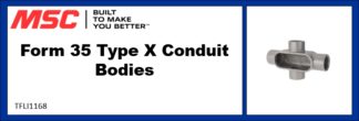 Form 35 Type X Conduit Bodies