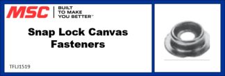 Snap Lock Canvas Fasteners