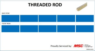 Standard Threaded Rod Rack