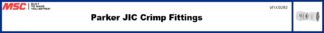 Parker JIC Crimp Fittings