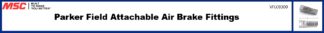 Parker Field Attachable Air Brake Fittings