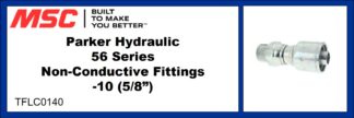 Parker Hydraulic 56 Series Non-Conductive Fittings -10 (5/8”)