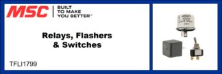 Relays, Flashers  & Switches